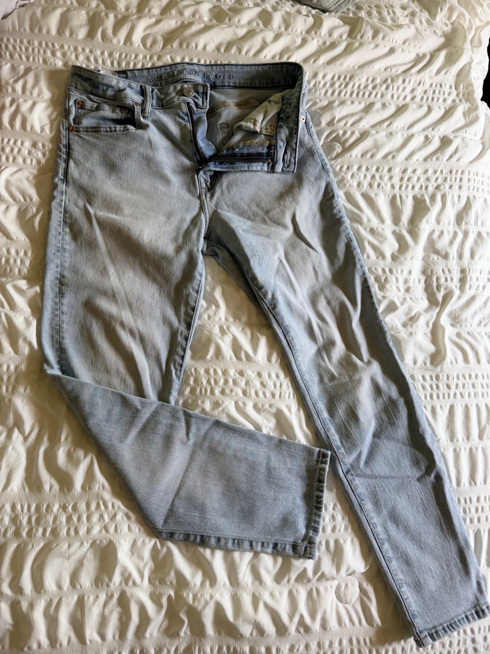American Eagle Outfitters Light Blue Skinny Jeans